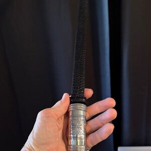 Brighton Black and Silver Women's Belt